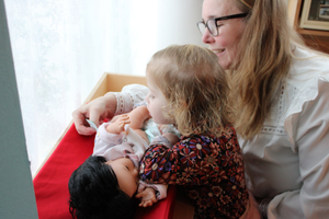 Baby verschonen KDV t Zand Rollenspel poppen