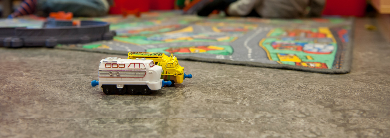 Header PS BSO KDV treintjes speelkleed thema vervoer